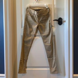 Khaki Super Stretch American Eagle Jeans
